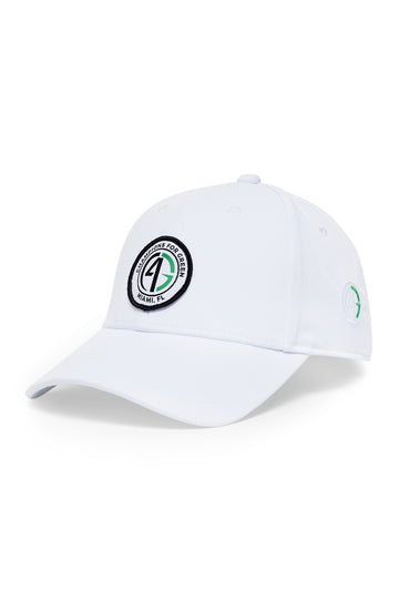 6 BOTTLES CFG PATCH HAT IN WHITE