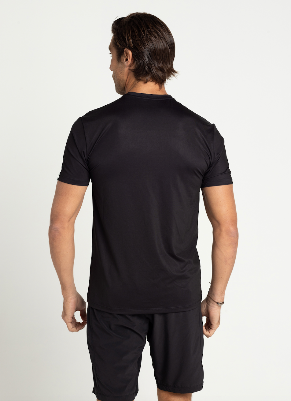 Short Sleeve Performance Shirt Space Black